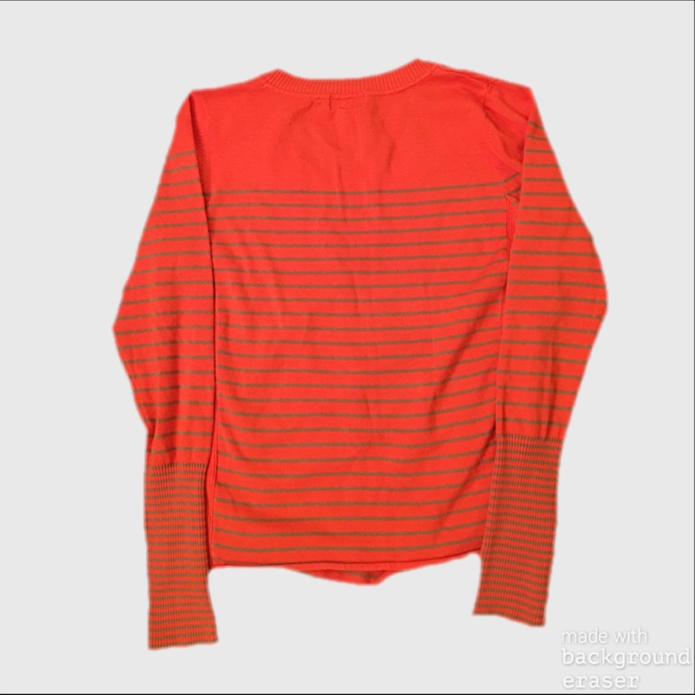 Takeout Ribbed Stripped Sweater - Picture 3 of 6